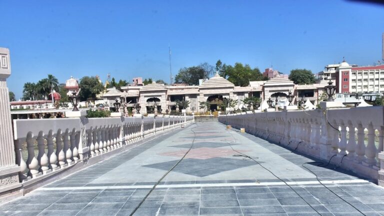 महाकाल मंदिर तक आसान पहुंचे! रुद्रसागर पर बना नया पुल