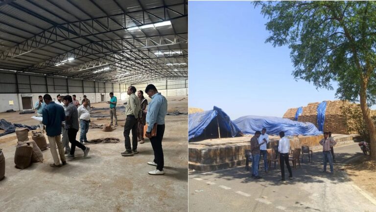 EOW की बड़ी कार्रवाई! 5 करोड़ की हेराफेरी, 12 जिलों के 140 वेयरहाउस पर छापे